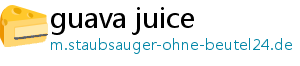 guava juice